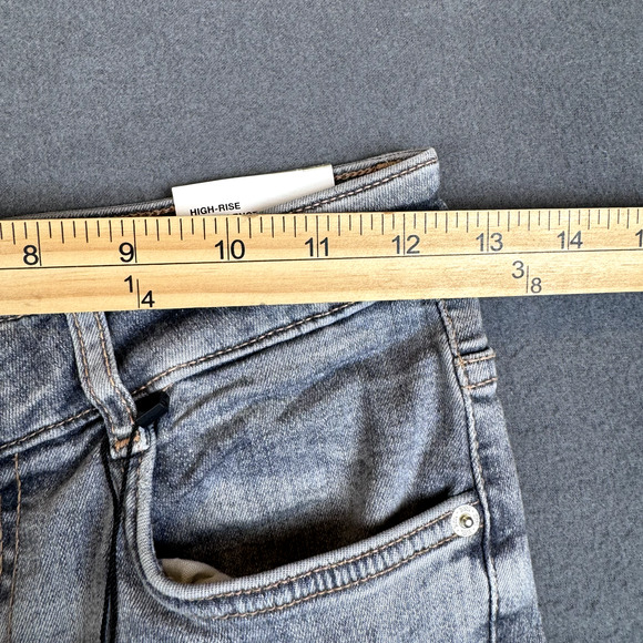 NWT Zara High Rise Skinny Leg Ankle Rigid Jeans Size 40 8USA/40EUR/30MEX Mom - Picture 5 of 16